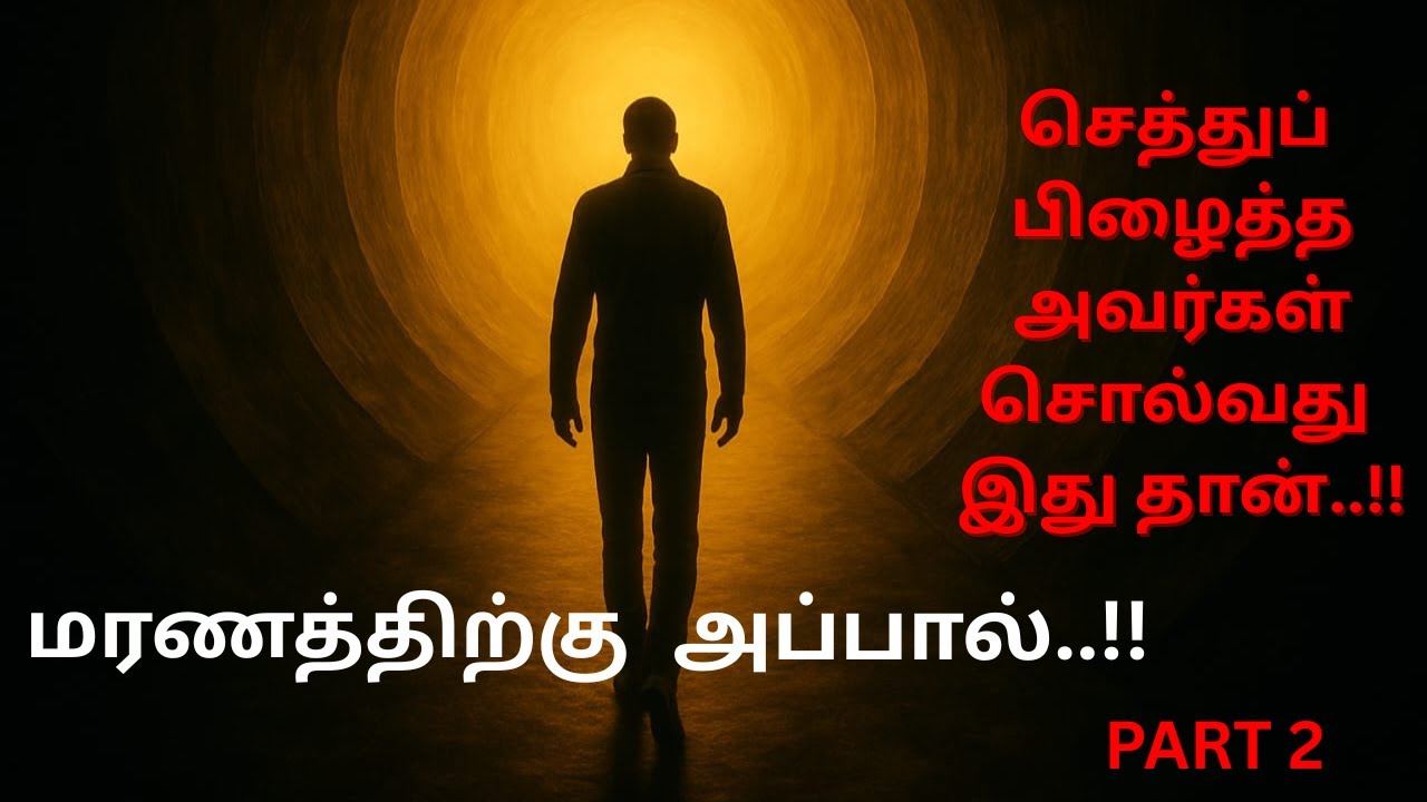 மரணத்துக்கு பிறகு என்ன நிகழ்கிறது?? | Near Death Experience Part 2 | Real Stories in Tamil