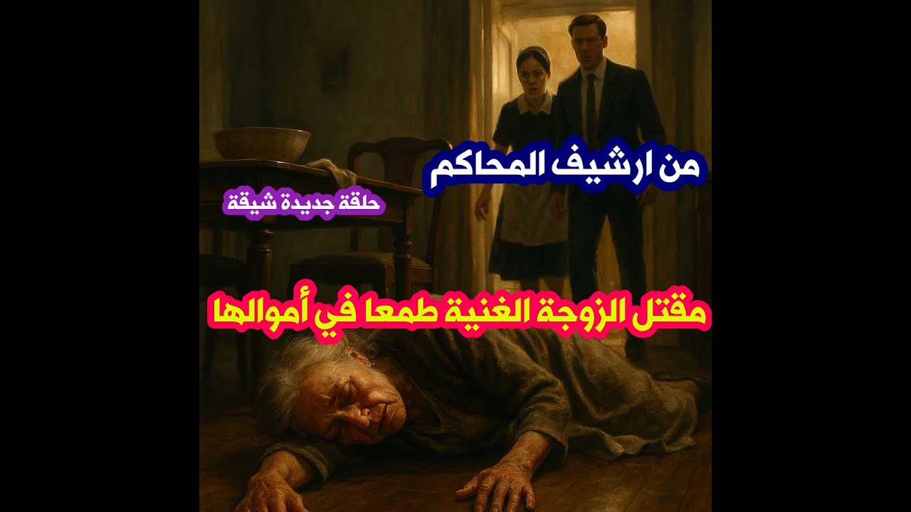 من ارشيف المحاكم حل لغز مقتل الزوجة الغنية طمعا في ميراثها واموالها والقاتل مفاجأة كبيرة