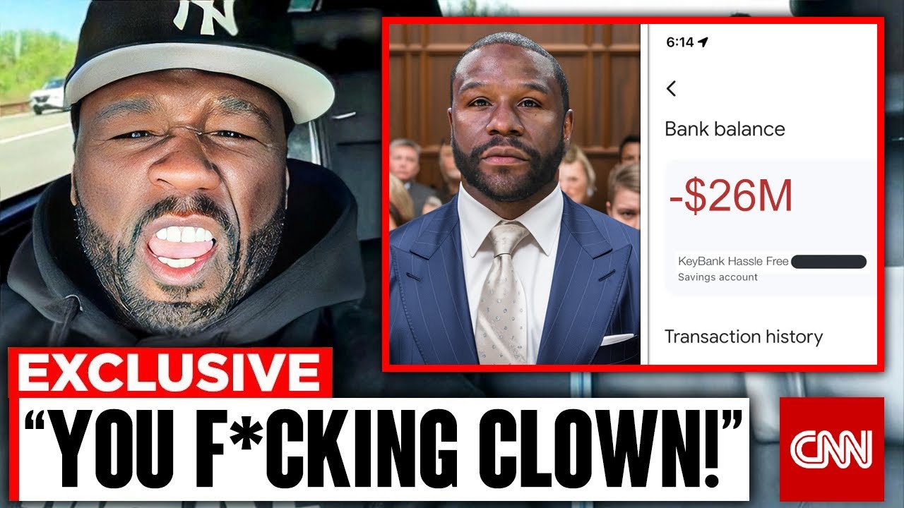 50 Cent HUMILIATES Floyd Mayweather For Going BROKE After $500M COURT CASE
