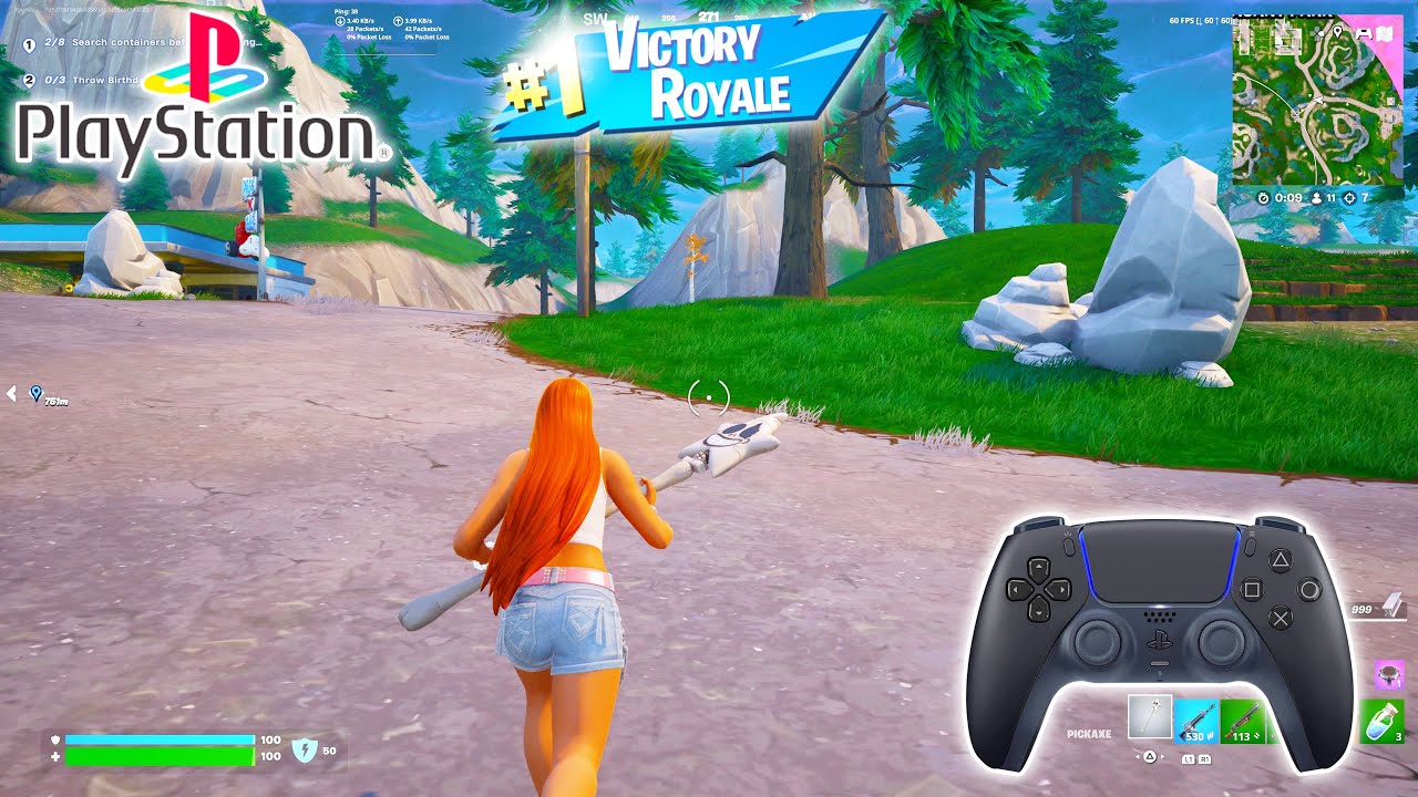 Fortnite OG Ice Spice Skin Gameplay | High Kill Solo Win (PS5)
