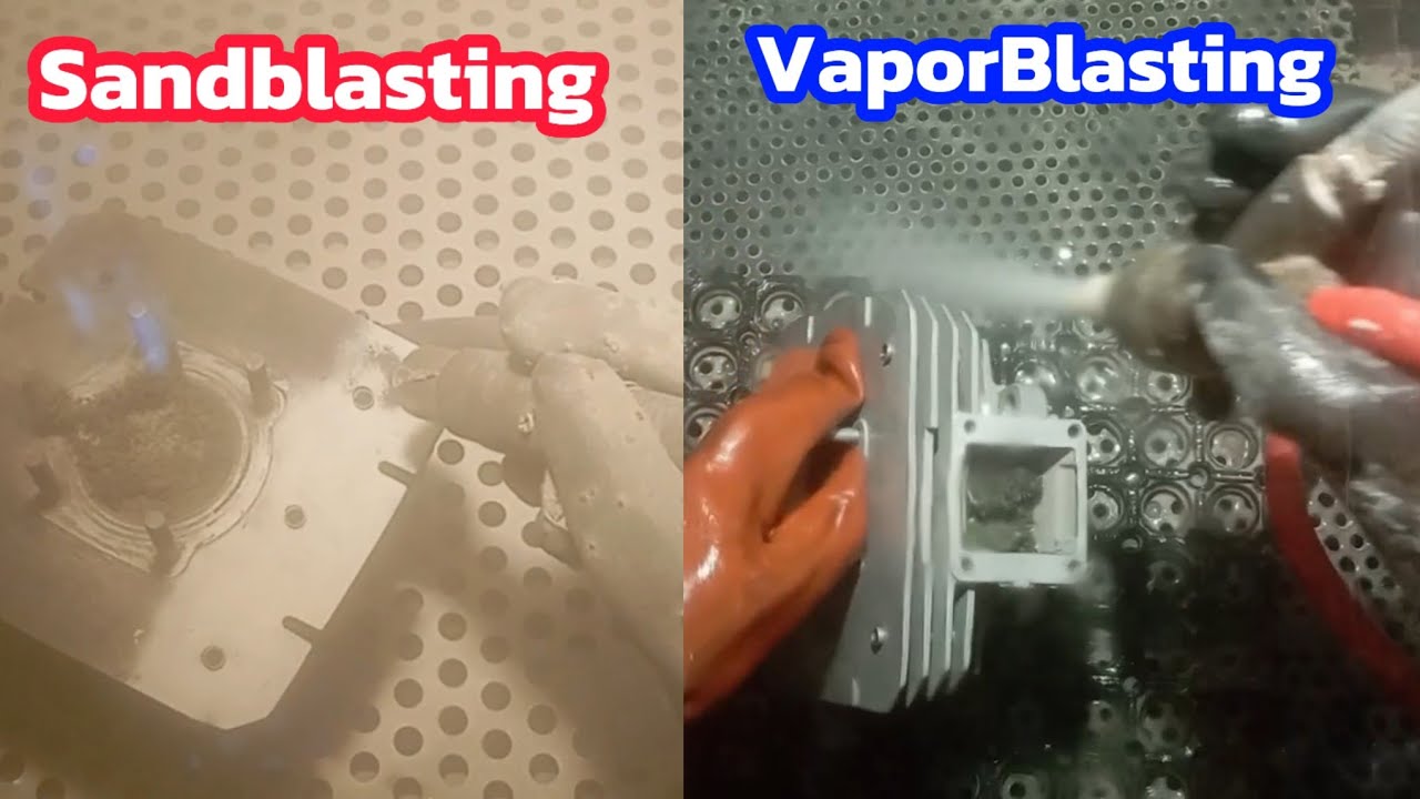 Sandblasting dan Vapor Blasting