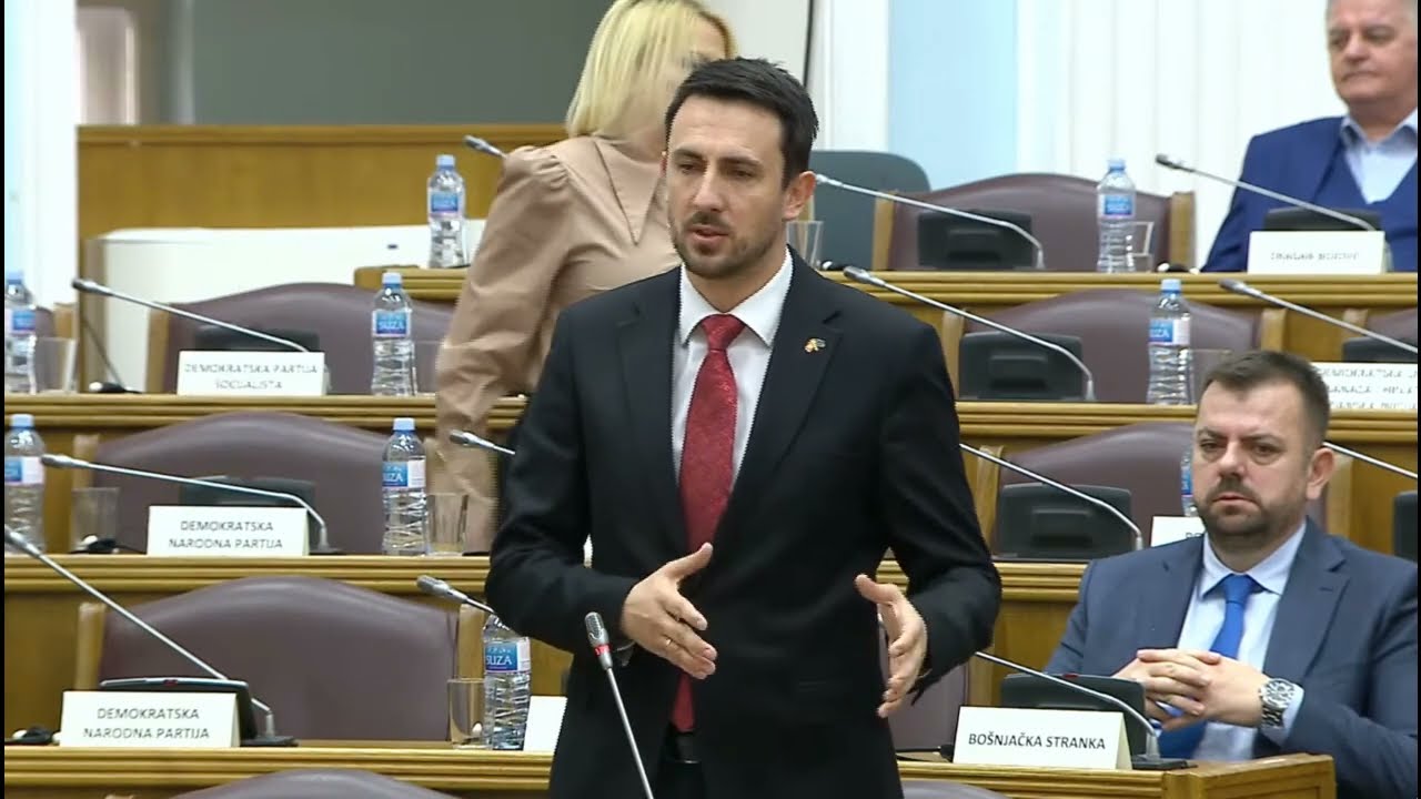Amer Smailović - diskusija o Predlogu rezolucije o integraciji Crne Gore u Evropsku uniju