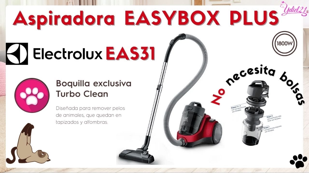 Aspiradora EASYBOX PLUS Electrolux EAS31 ♻(Unboxing y Review)♻