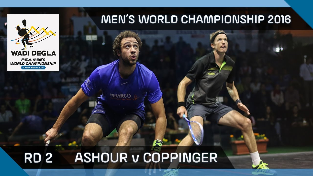 Squash: Ashour v Coppinger - Men's World Championship 2016 Rd 2 Highlights