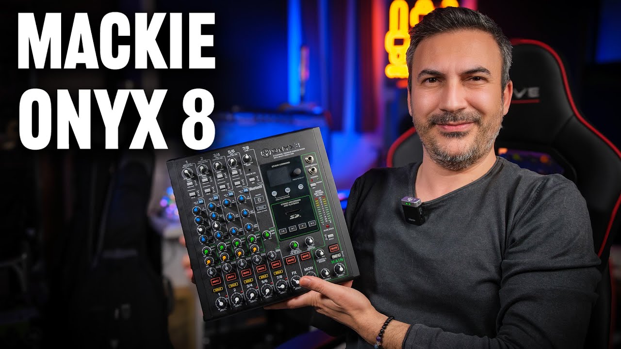 MACKIE ONYX 8 MİKSER İNCELEMESİ