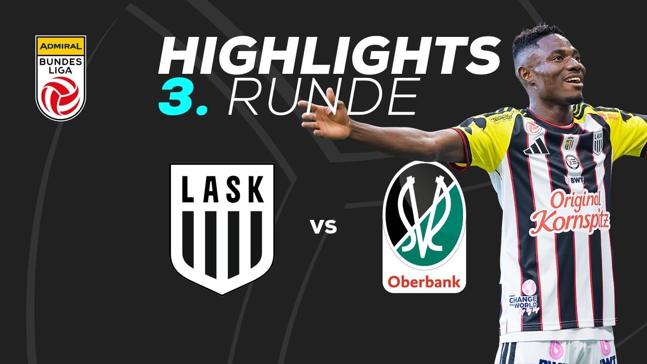 LASK vs. SV Oberbank Ried Matchday 3 ADMIRAL Bundesliga 2026/27