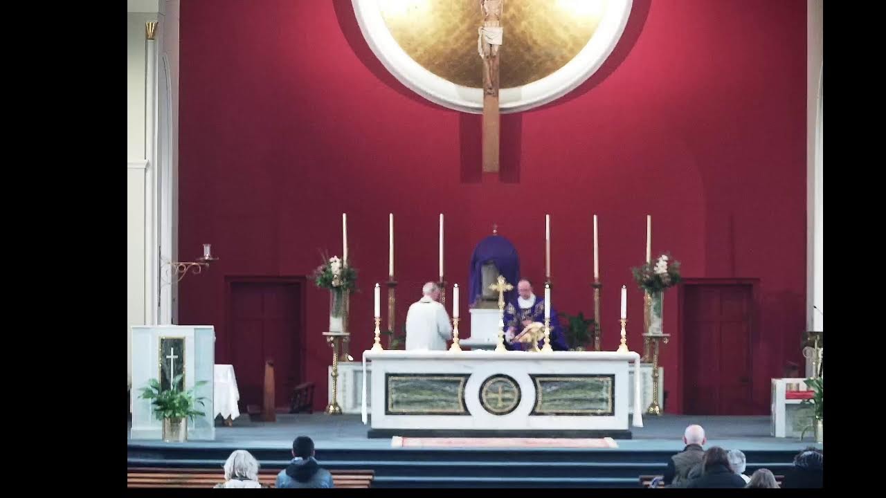 12 noon Mass, Fri 13 March 2026, Third Week of Lent