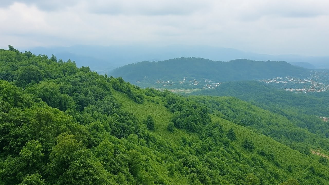 🍃 Green mountain climbing - amazing cable car view - nature ambience for relaxtion 🍃