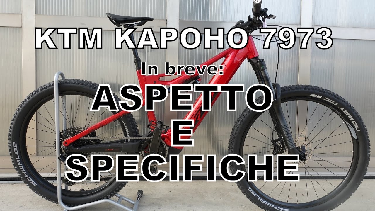 KTM MACINA KAPOHO 7973 Recensione E-Bike Mtb Review
