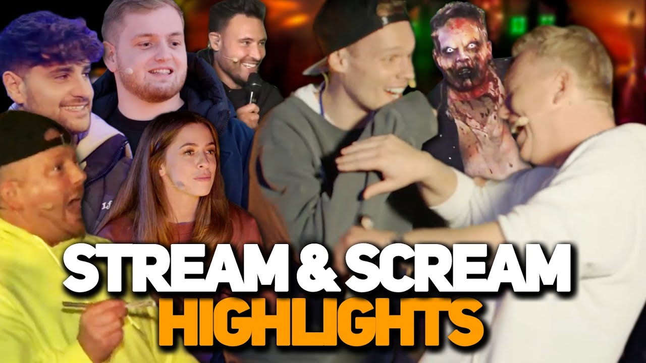 DAS HORROREVENT IM EUROPAPARK! 😱 STREAM & SCREAM HIGHLIGHTS TEIL 1 💀