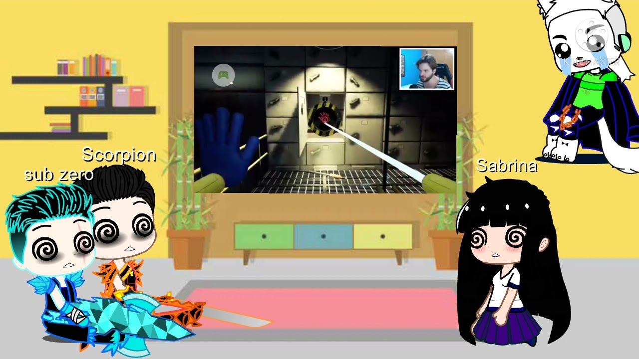 scorpion e sub zero +???react poppy playtime (jazzghost)