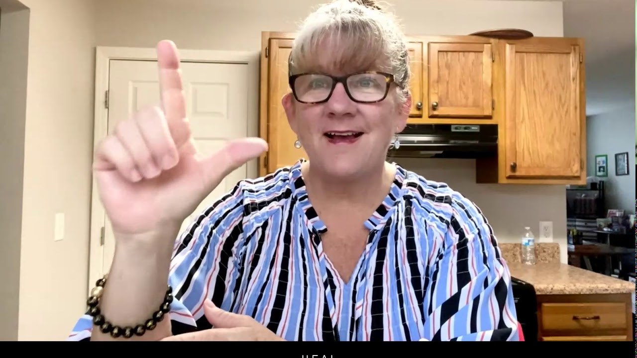 ASL sign for HEAL