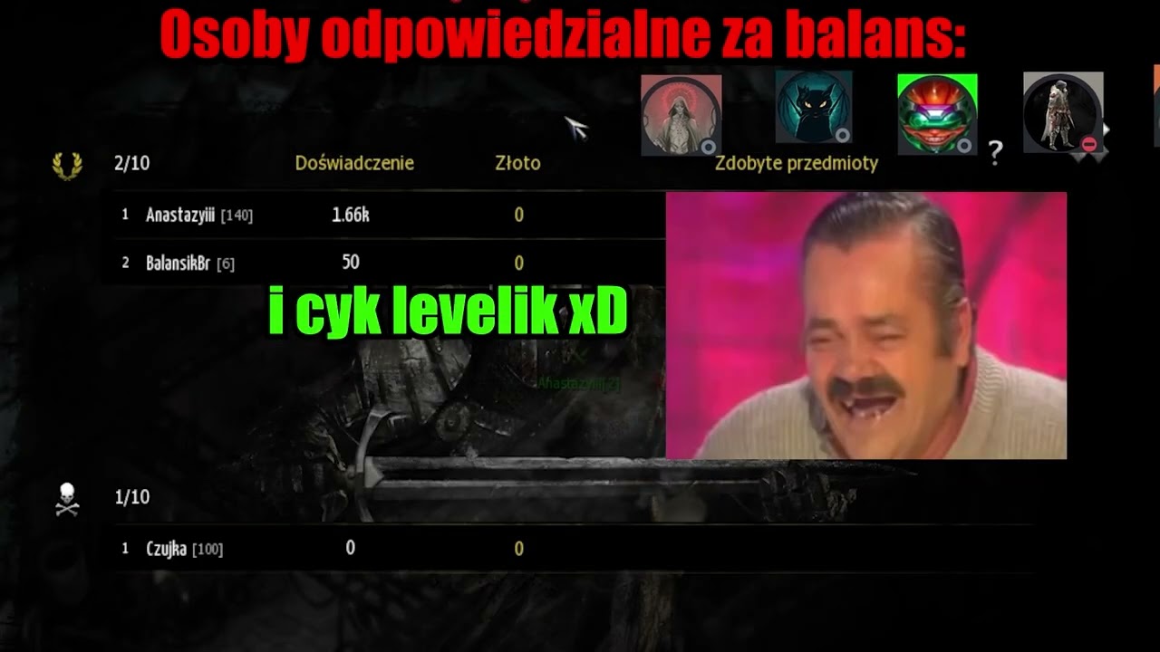 EXpienie w BR{Dzieki za balans}