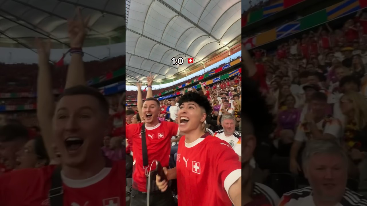Switzerland vs Germany🏟️🇨🇭🇩🇪
