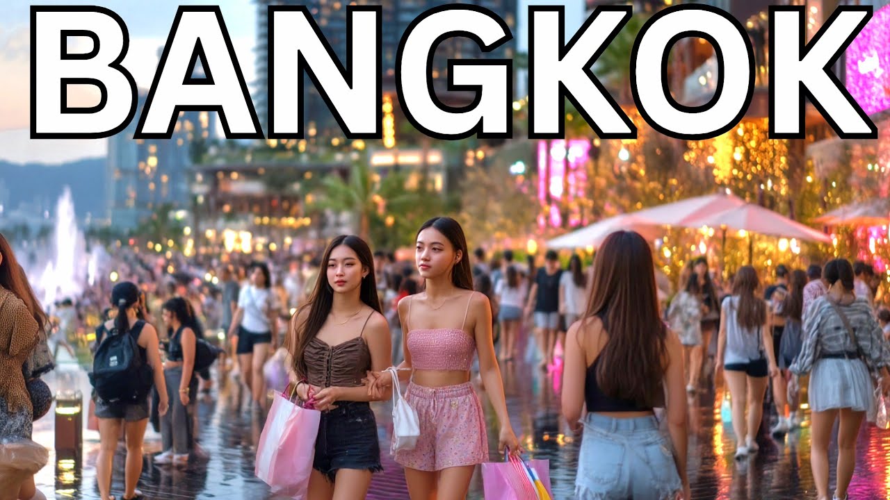 🇹🇭 Bangkok Walking Tour: ICONSIAM 🌟🎁 Bangkok’s Ultimate Luxury Mall Experience!, 4K HDR
