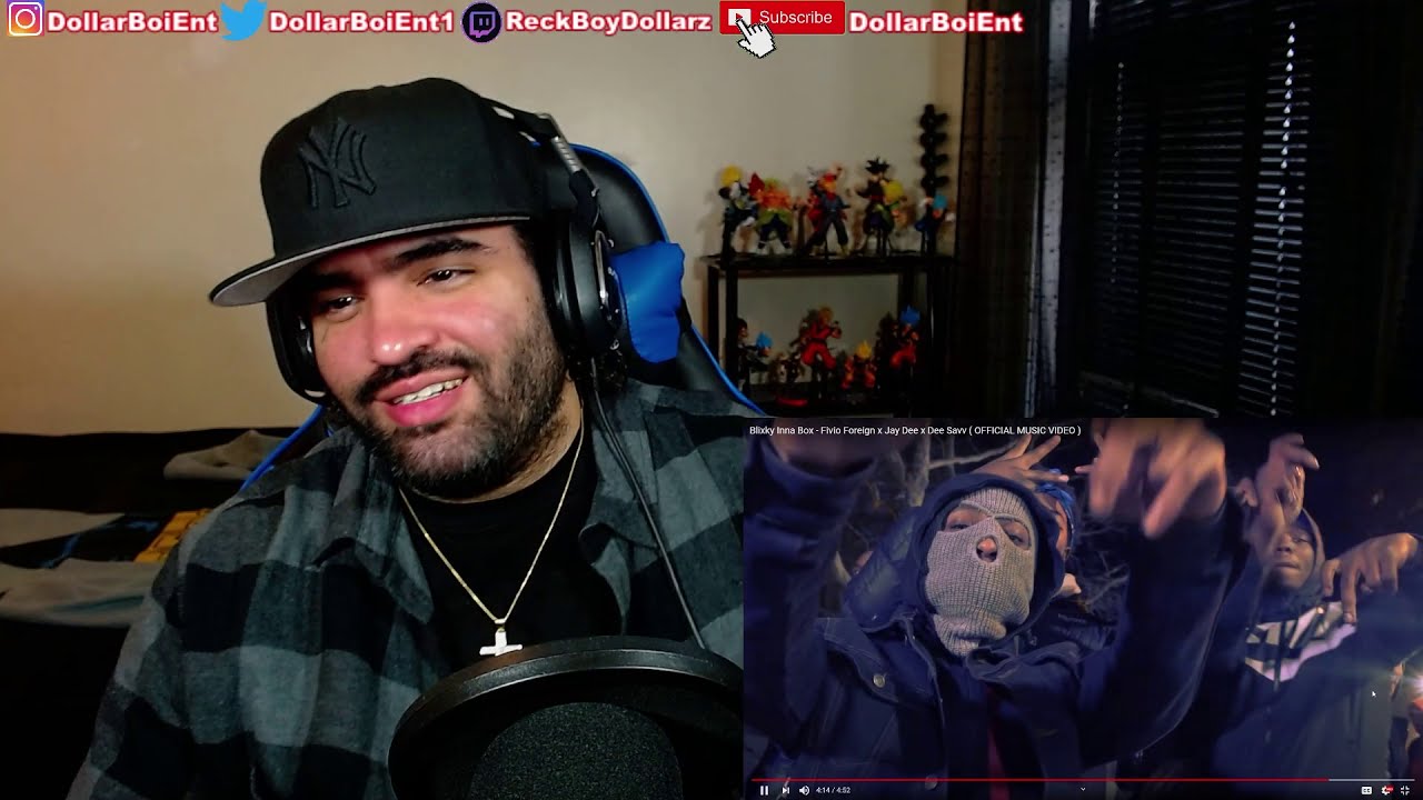 Blixky Inna Box - Fivio Foreign x Jay Dee x Dee Savv (OFFICIAL MUSIC VIDEO) New York Reaction