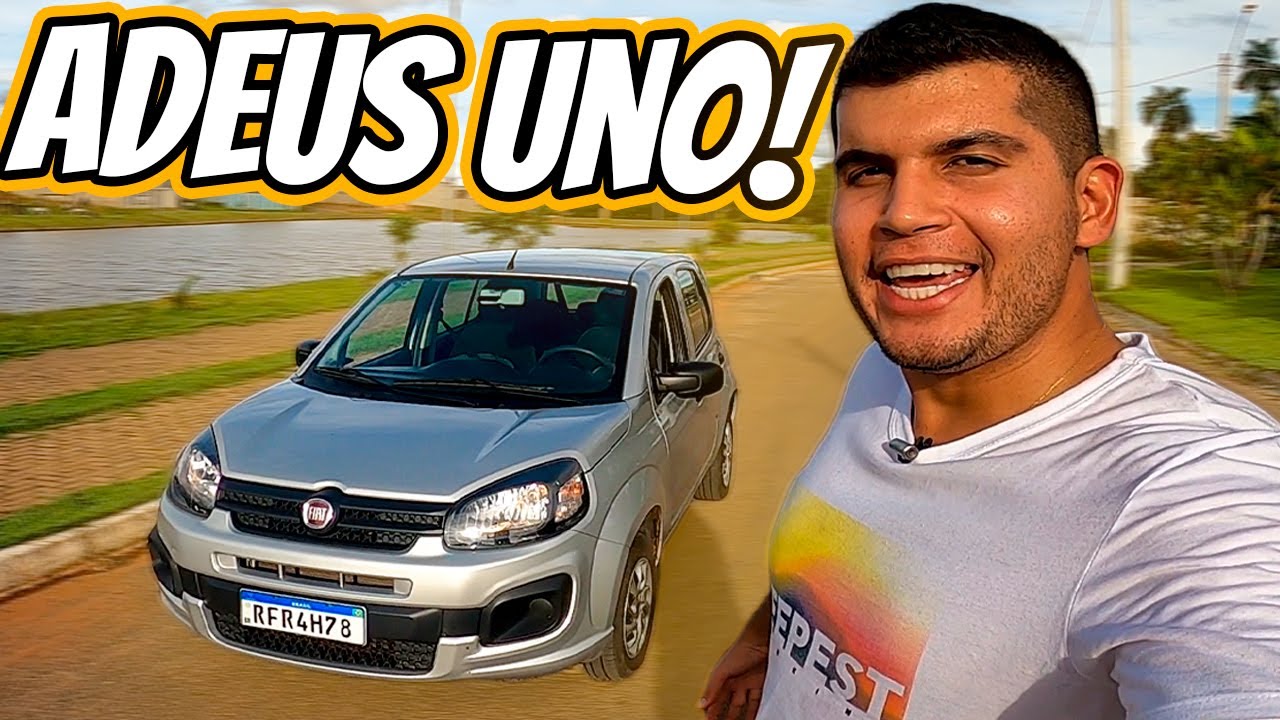 Fiat Uno 1.0 Attractive 2021: O CARRO POPULAR MAIS PELADO DO BRASIL