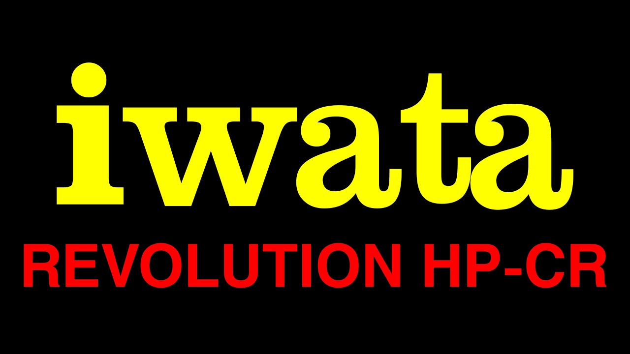 IWATA REVOLUTION HP CR