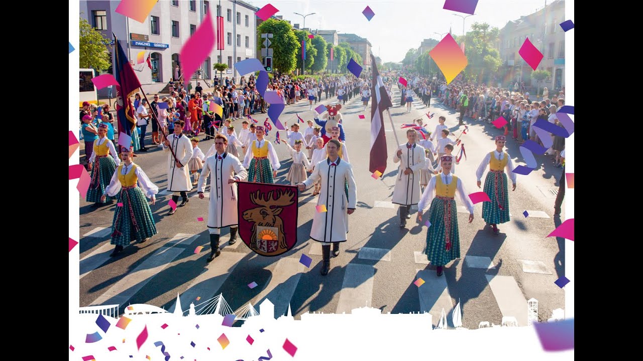 TIEŠRAIDE: Jelgavas pilsētas svētku gājiens “Iezīmē Jelgavu krāsās!”
