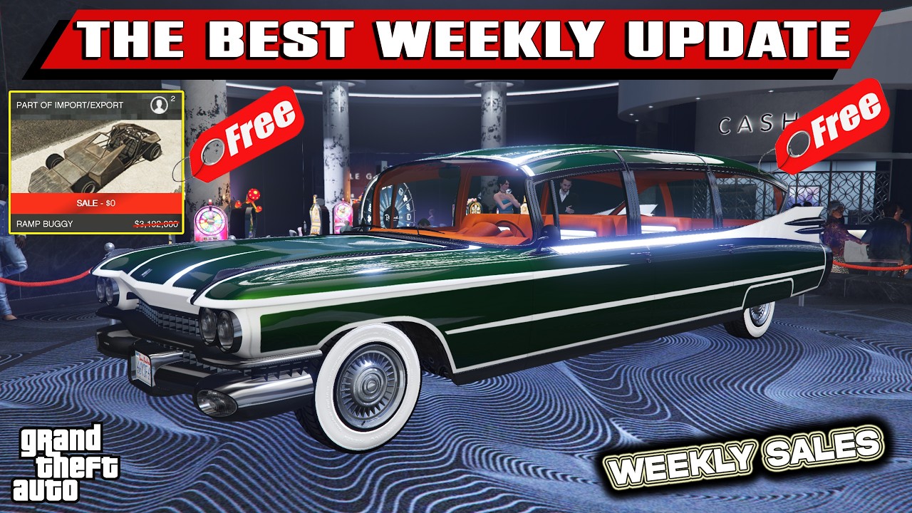 FREE CAR: Ramp Buggy | WEEKLY UPDATE GTA 5 Online | What CARS to Buy? | 3X Money | SALES | RARE CARS
