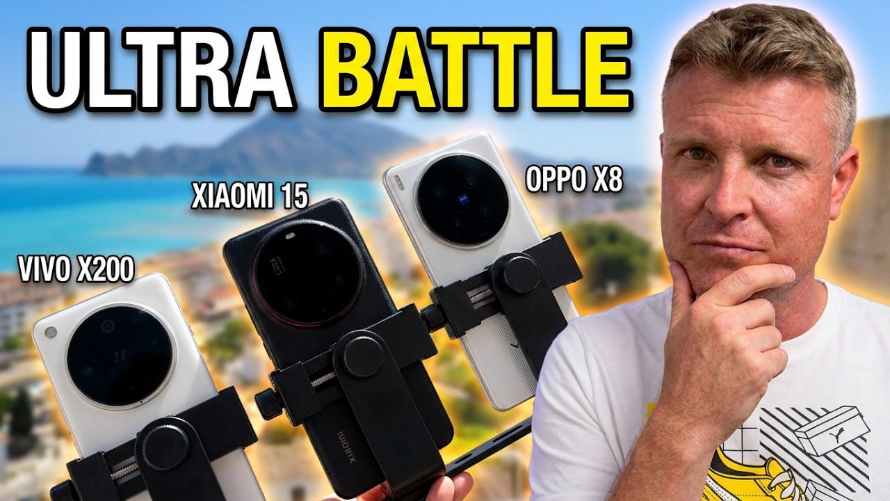 Vivo X200 Ultra Vs Xiaomi 15 Ultra Vs Oppo Find X8 Ultra Camera Comparison