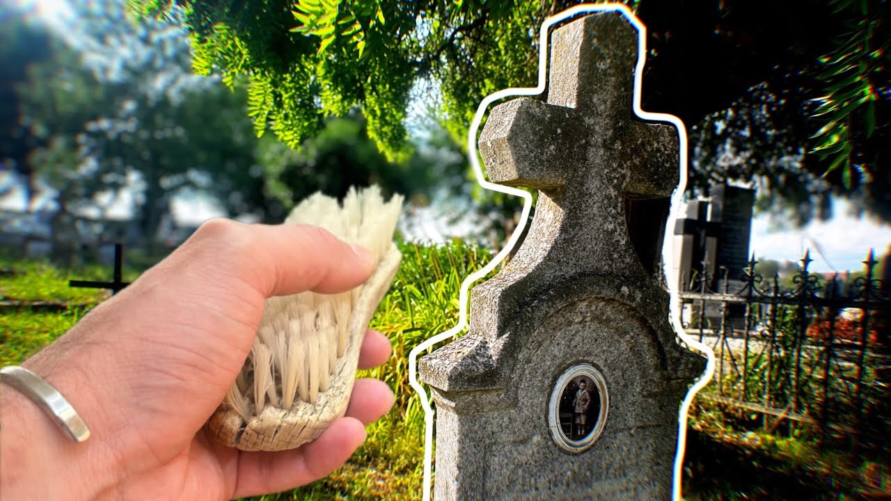 This Forgotten Child’s Grave Broke My Heart – So I Cleaned It