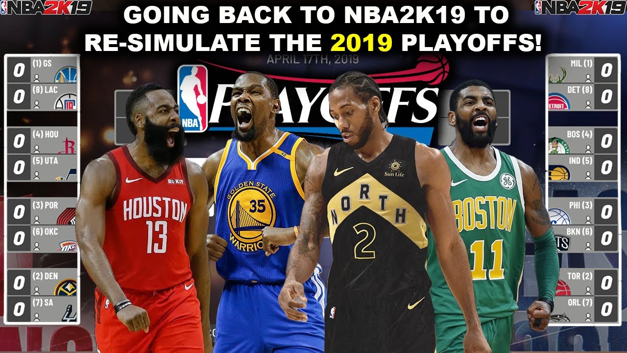 I Re-Simulated the 2019 NBA Playoffs on 2K19! (Live Games)