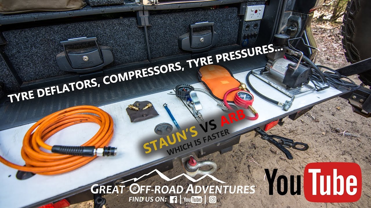 Tyre Pressure Advice, Best Deflator, ARB vs Stauns