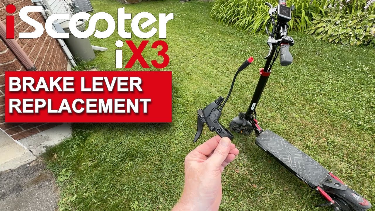 How to Replace a Brake Lever on your E-Scooter | iScooter iX3