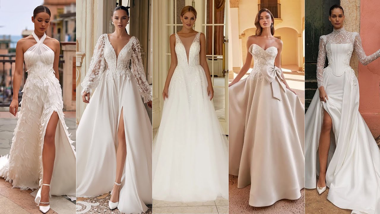 Stunning & Elegant Minimalist Wedding Dresses For 2025! 2026 Trends, Sizing Guide & Styling Ideas