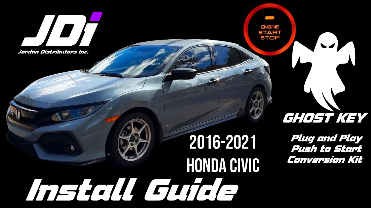 Plug and Play Push to Start Conversion Kit Install: 16-21 Civic