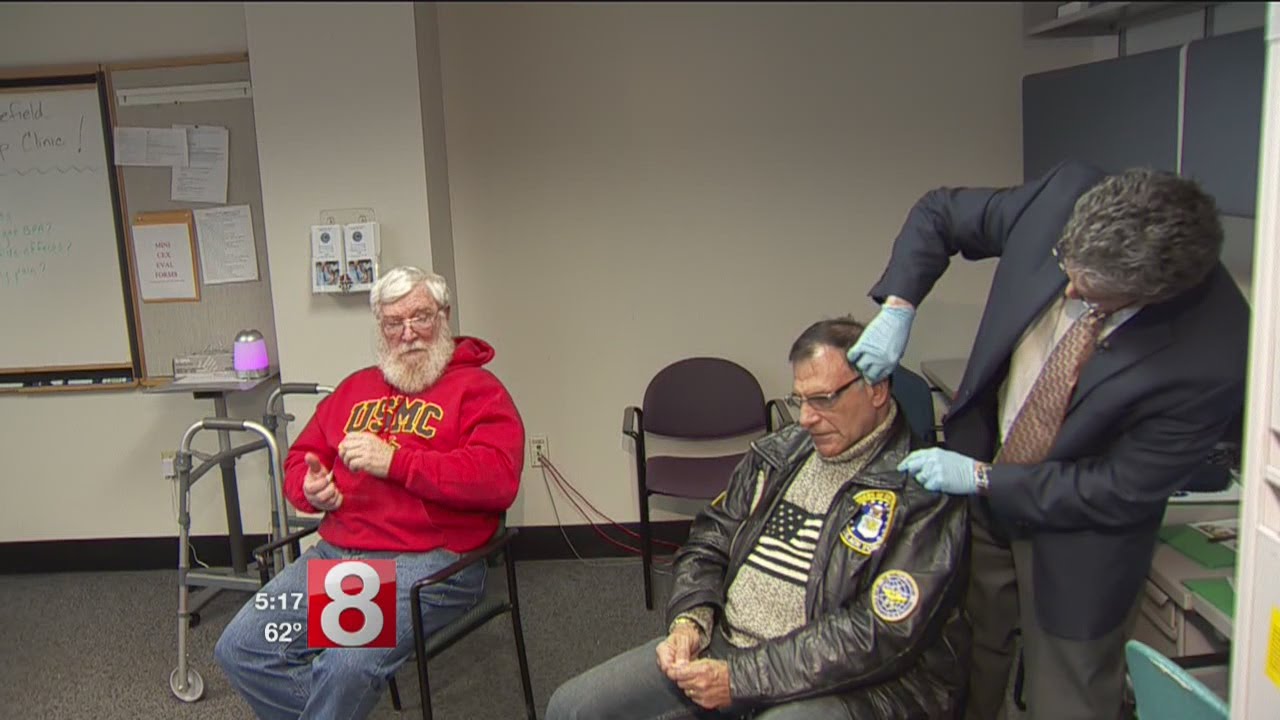 Battlefield acupuncture for CT veterans