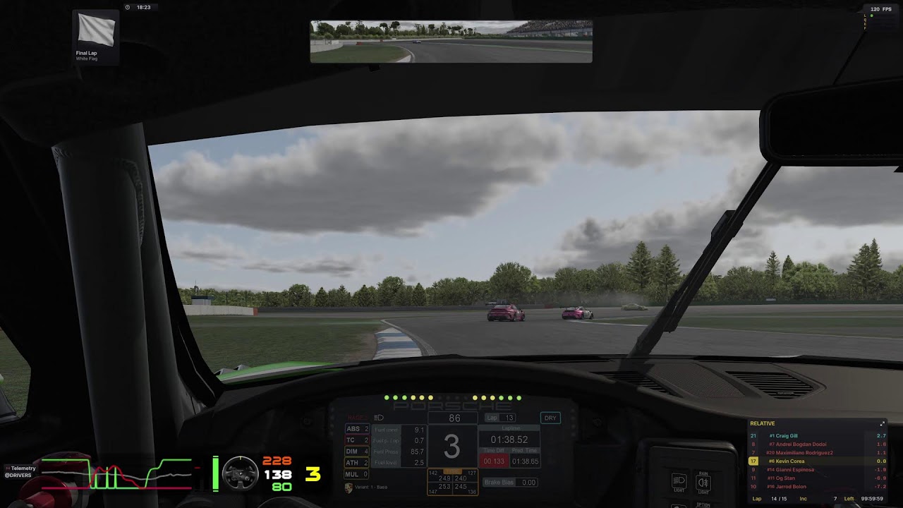 iRacing | iRacing Porsche Cup - Fixed by CONSPIT
| Hockenheimring Baden-Württemberg