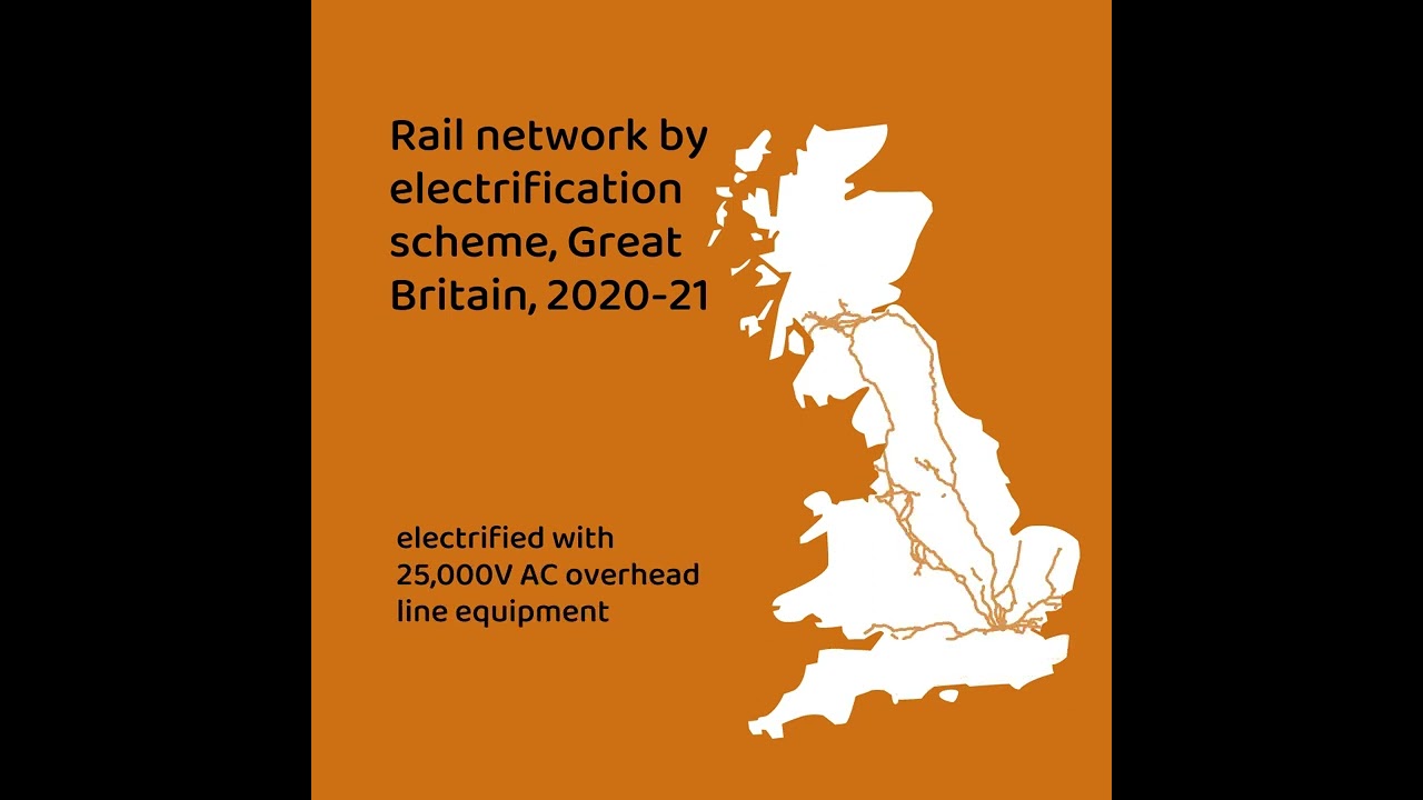 Britain's Railway in Numbers - Rail Infrastructure and Assets, year ending March 2021