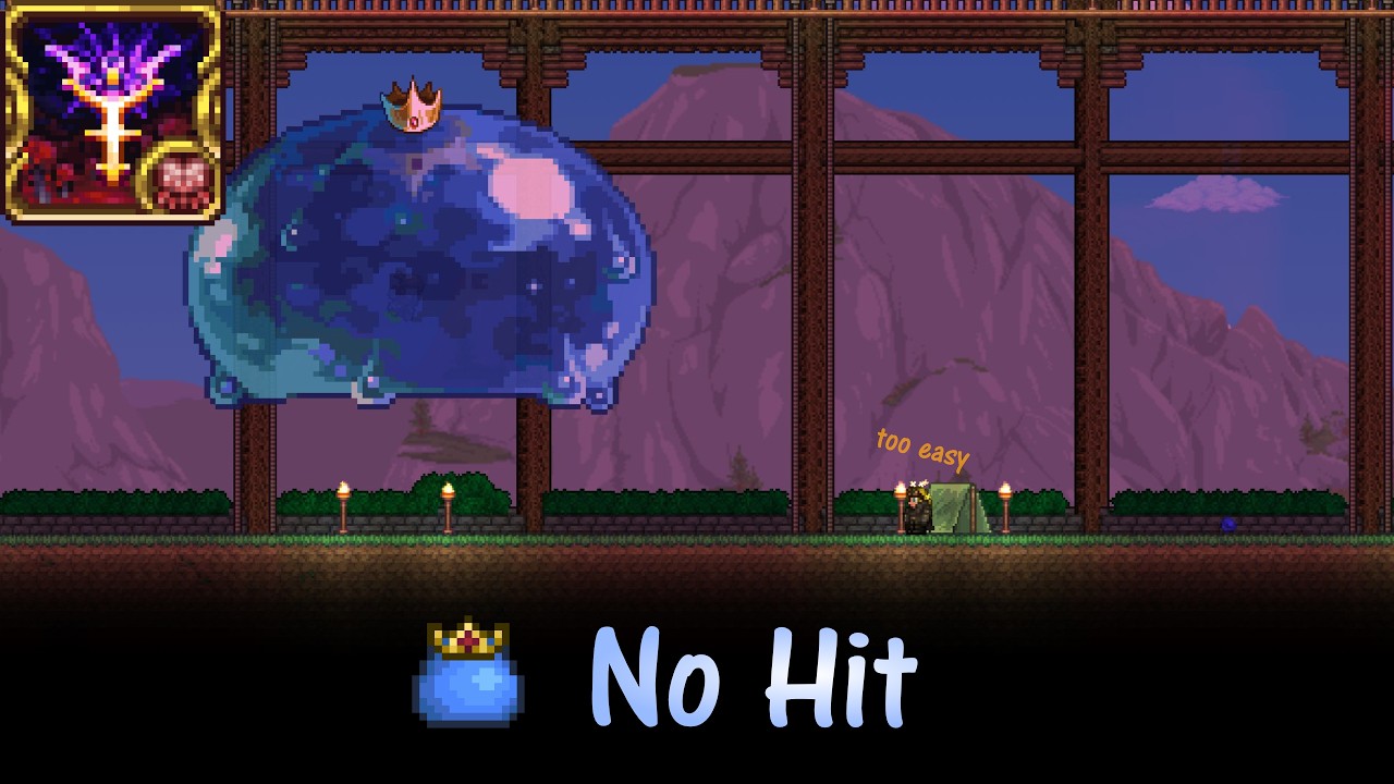 King Slime Nohit│master death【Calamity Mod 2.1.1】