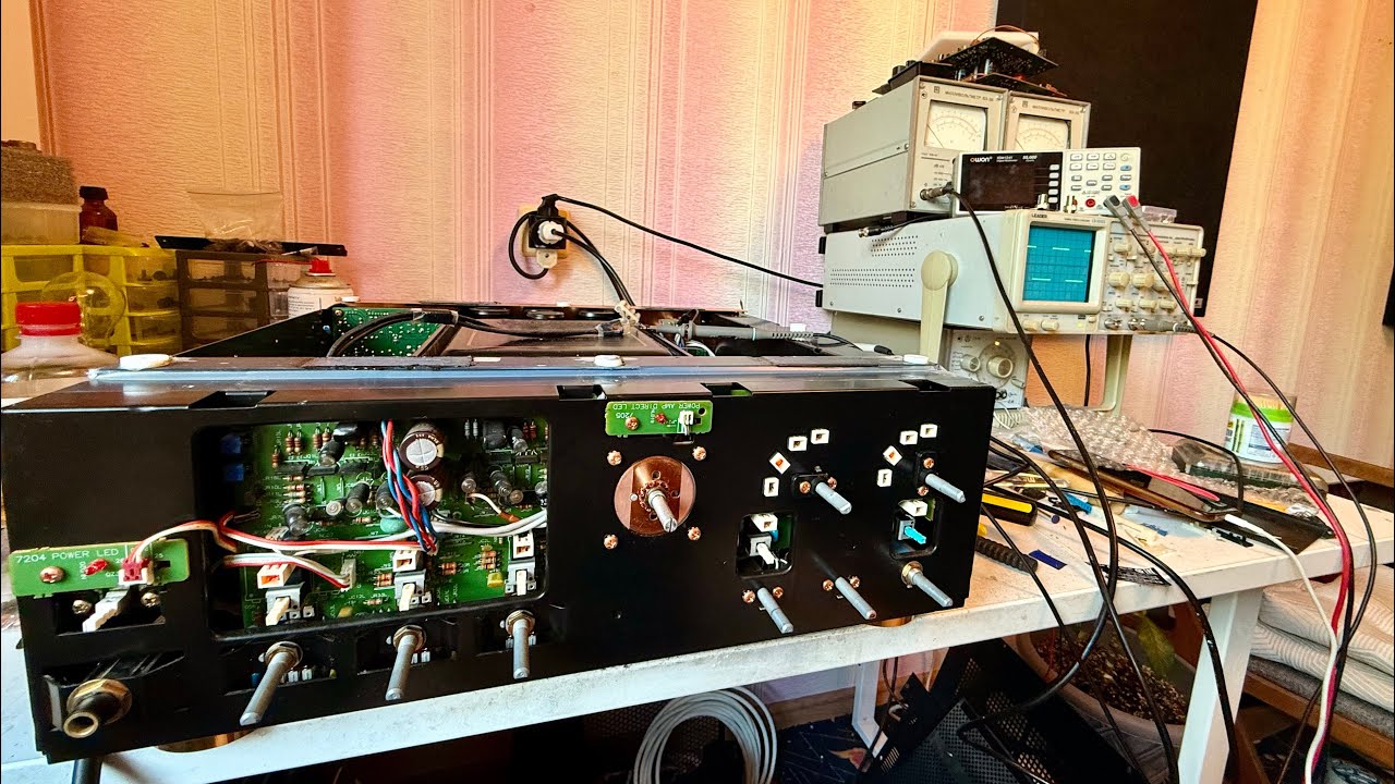 SANSUI AU-07 Anniversary (606061689) Профилактика! Часть 3. Финал