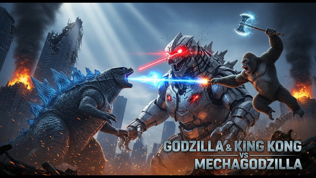 How to Analyze Every Move in the Epic GODZILLA & KING KONG vs MECHAGODZILLA Battle?
