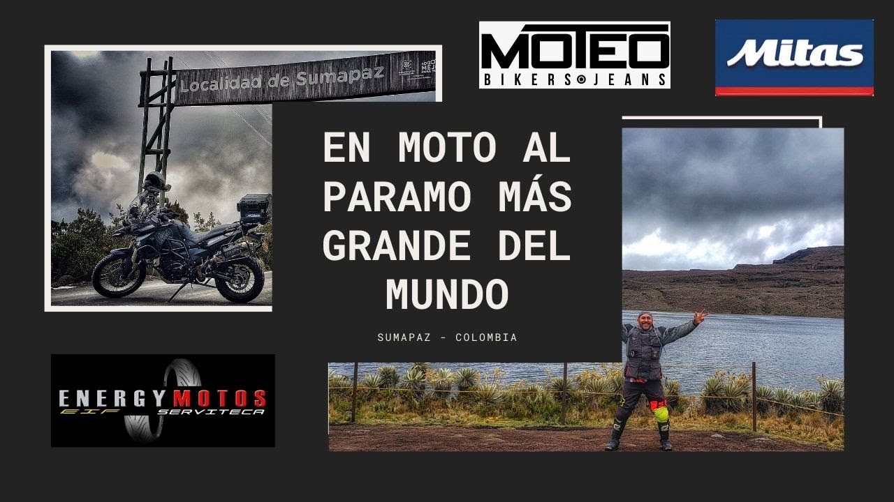 EN MOTO AL PARAMO MÁS GRANDE DEL MUNDO