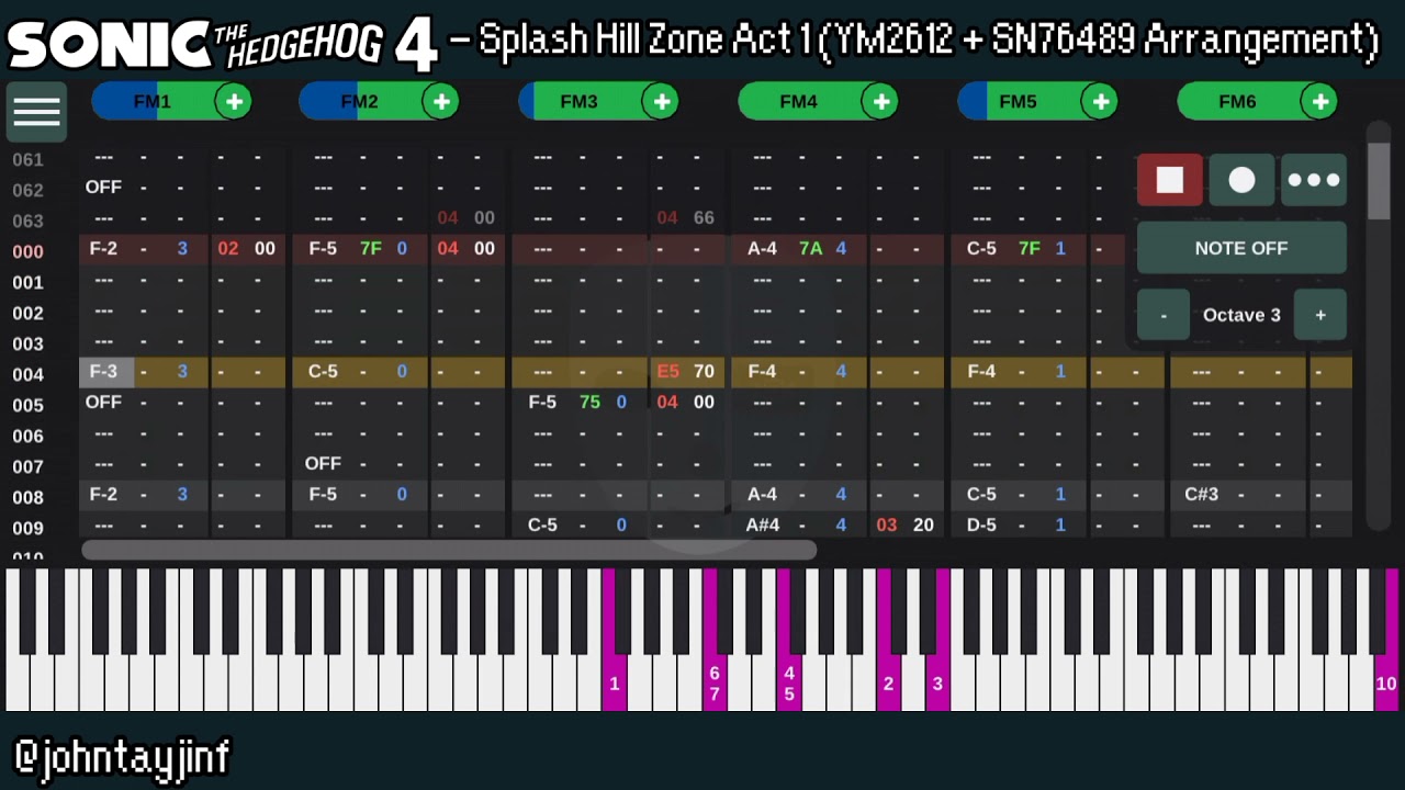 Sonic The Hedgehog 4 - Splash Hill Zone Act 1 (YM2612 + SN76489 Arrangement)