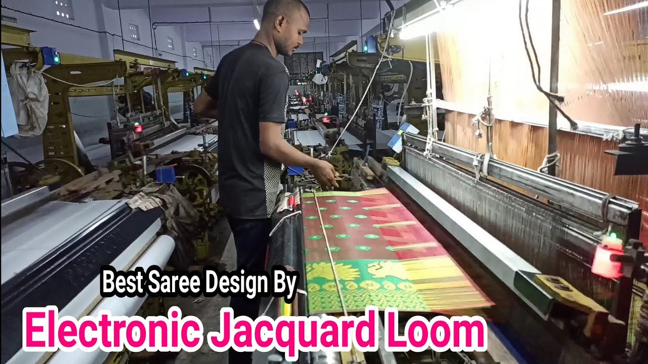Electronic Jacquard Loom's Weaving prosess