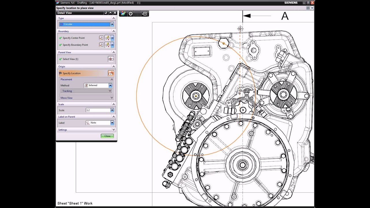 NX CAD - NX NX8.5 - Lightweight Drawings