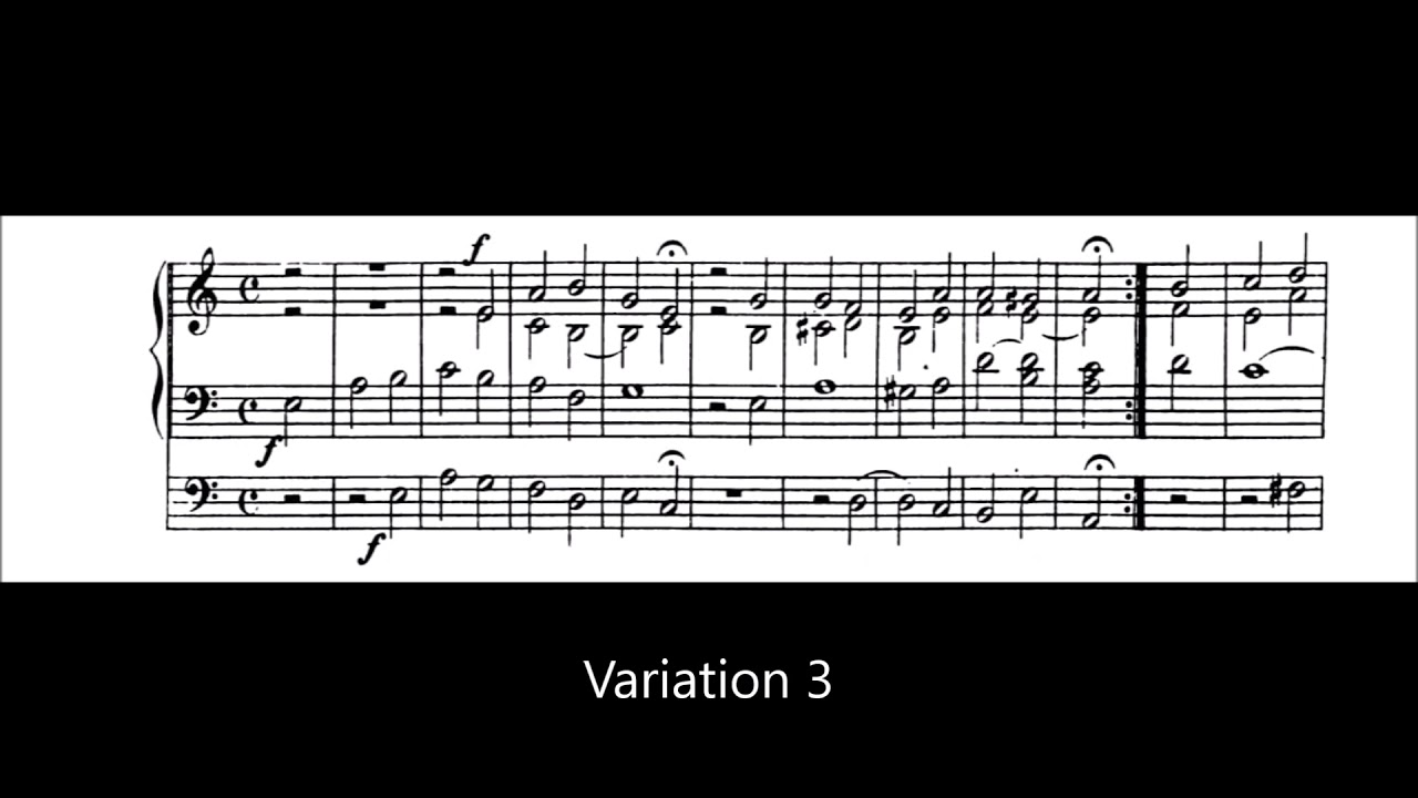 4. Wer nur den lieben Gott lässt walten, Christian Heinrich Rinck, aus op. 55 (Score-Video)