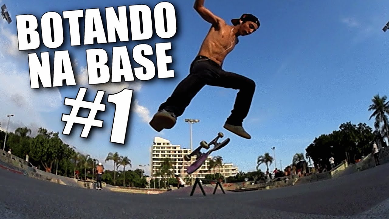 BOTANDO NA BASE #1 - NOLLIE BS FLIP