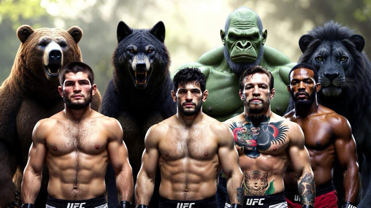 WHEN UFC FIGHTERS UNLEASH THE BEAST WITHIN 🐺🔥