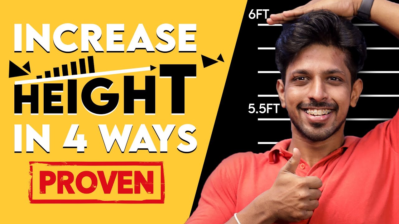 Increase Height Naturally in 4 STEPS (100% Results Guaranteed)