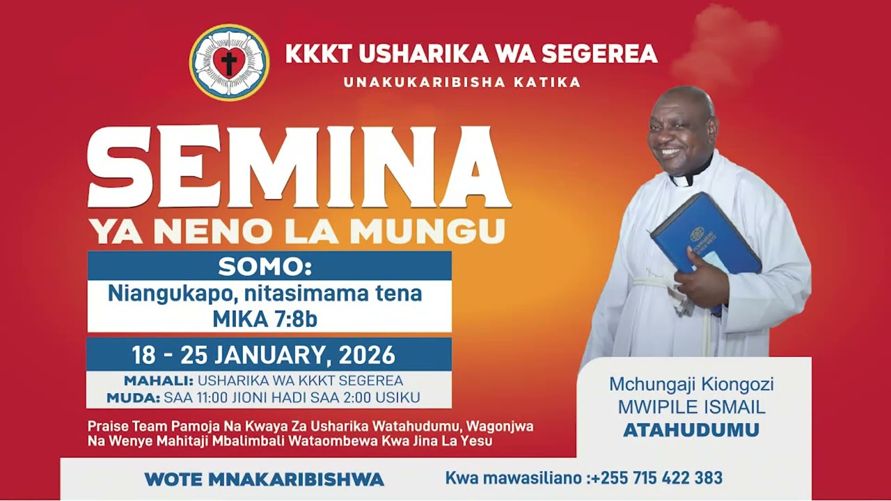 Utangulizi/Ufunguzi - 18 Januari 2026