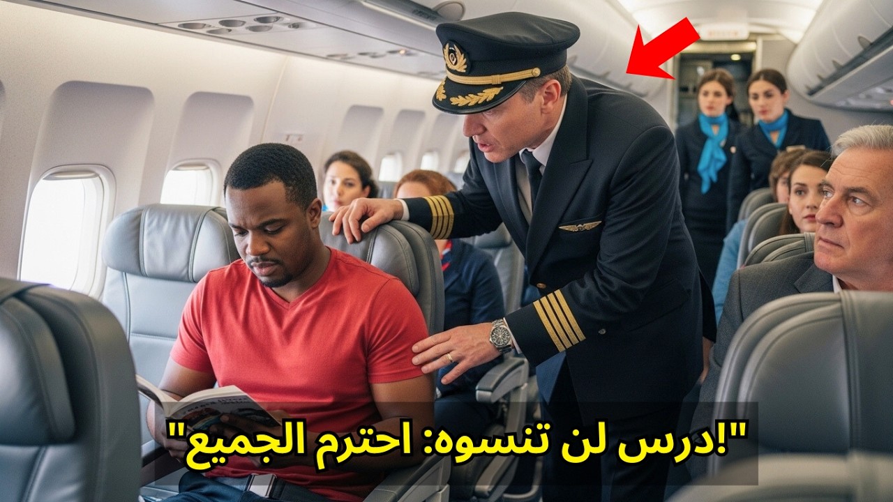 ماذا حدث عندما جلس الرجل الأسود في المقعد 3C؟ مفاجأة صادمة قلبت الطائرة رأسًا على عقب