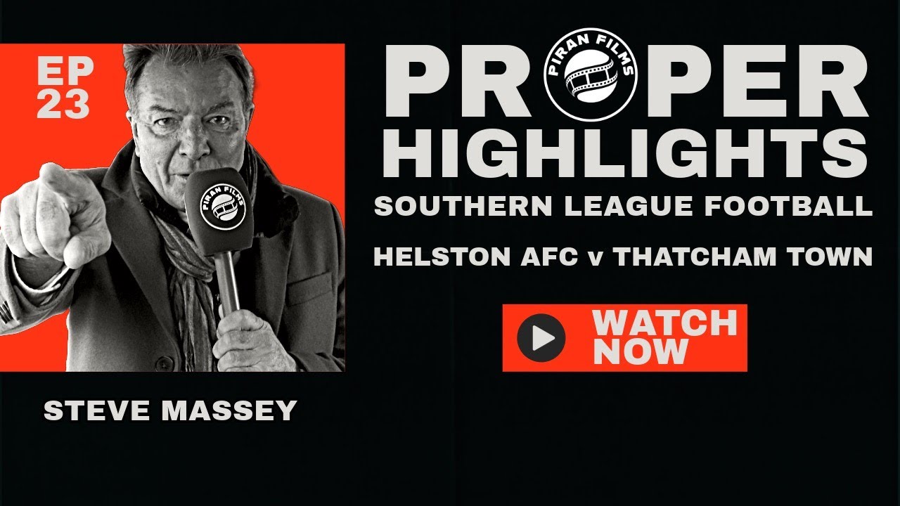 NON LEAGUE FOOTBALL -  Helston Athletic v Thatcham Town