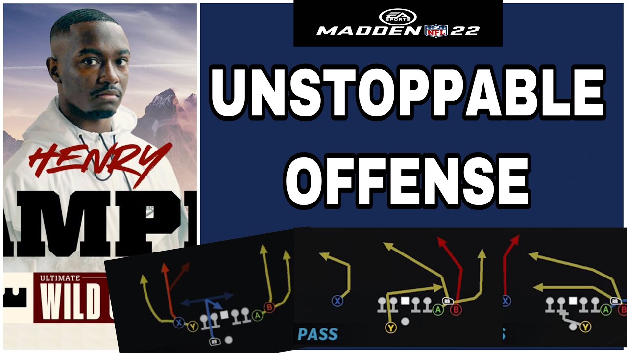 MADDEN 22 - HENRY'S UNSTOPPABLE OFFENSE ‼️ BUNCH OFFSET 🔥 TIGHT SLOTS HB WK🔥BUNCH STRONG  EBOOKS‼️