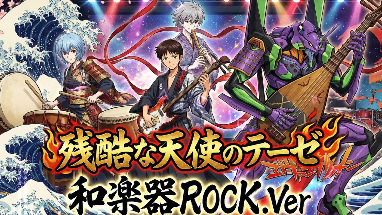 残酷な天使のテーゼ [Wagakki Rock] A Cruel Angel's Thesis | WAGAKKIN
